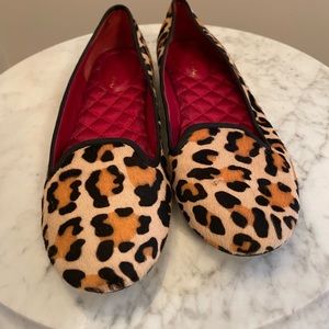 Cole Haan Cow Hide Leopard print Flats, 7.5